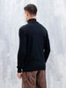 Men’s Casual Turtle Neck Sweater | Black