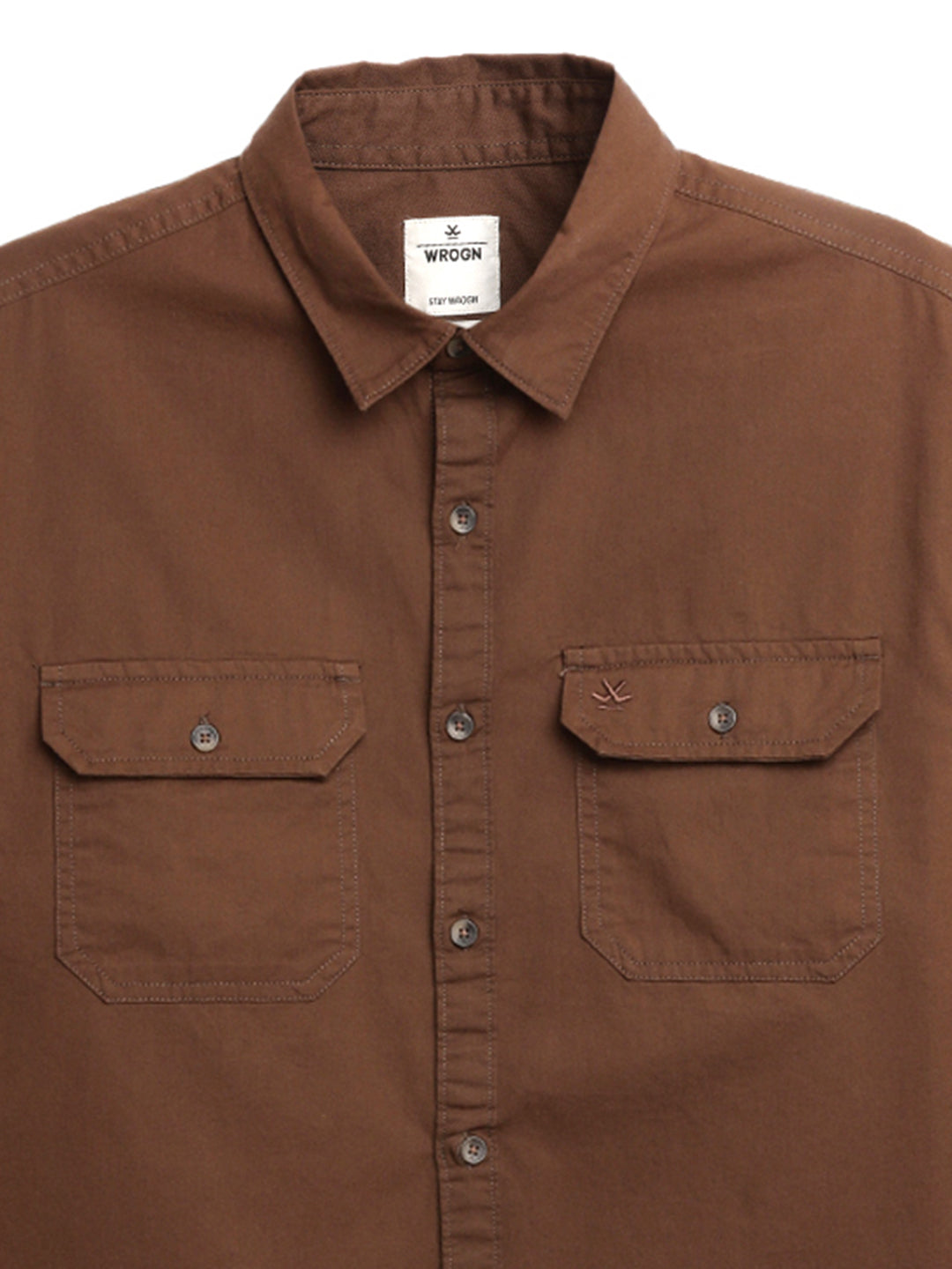 Urban Brown Long Sleeve Shirt