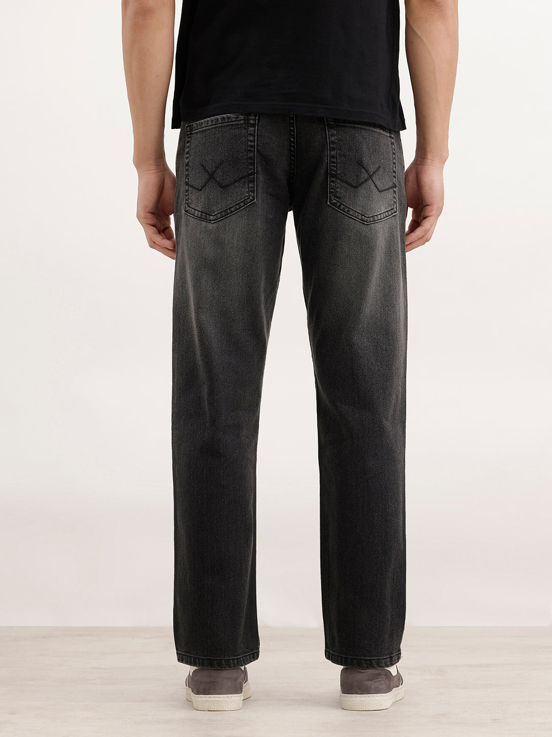 Faded Anti Fit Denim Jeans  | Grey