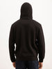 Classic Puff Printed Hooded Sweatshirt | Black