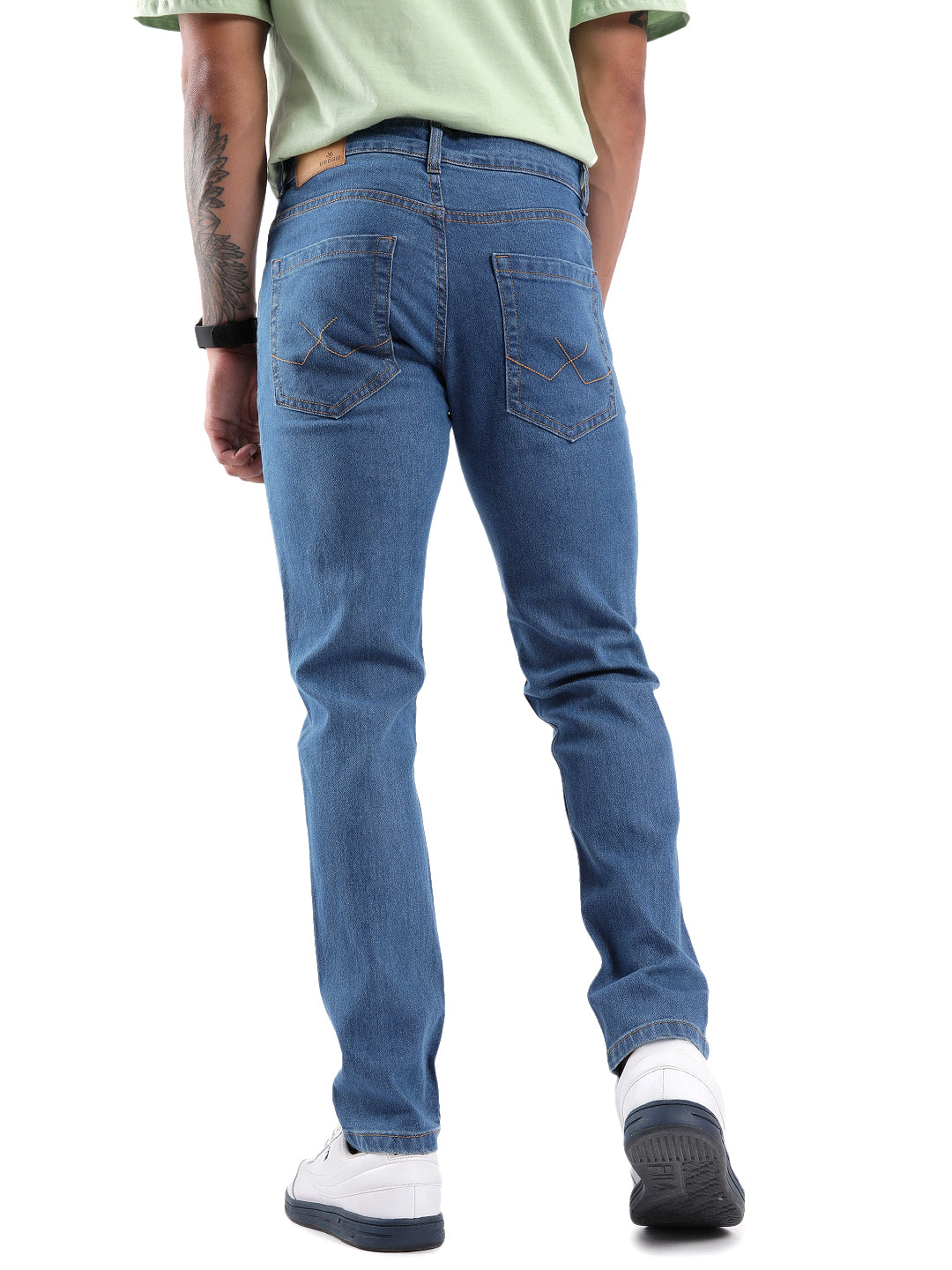 Classic Blue Twilled Jeans