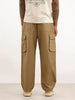 Classic Loose Fit Cargo Trousers | Olive | WTR0100LS5122M