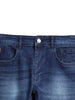 Blue Blend Straight Fit Jeans