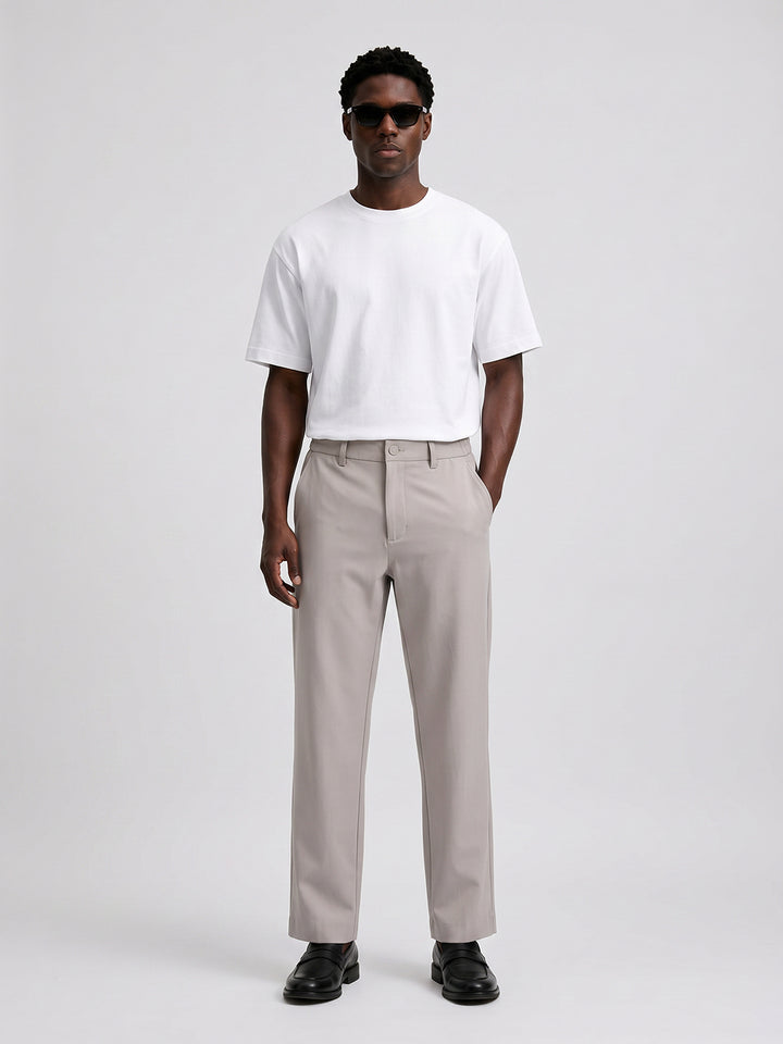 Travelite Straight Fit Trousers | Khaki