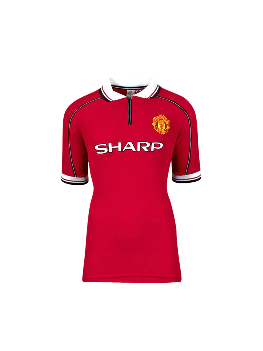 Sir David Beckham Back Signed Manchester United 1999 Home Shirt With Fan Style Number