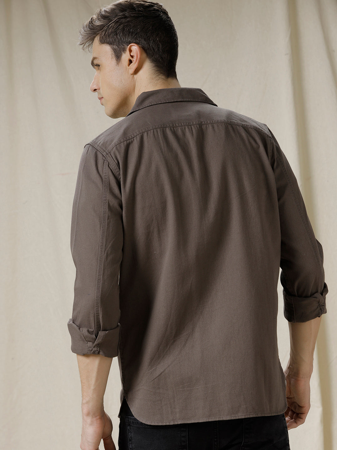 Solid Cotton Technical Shirt