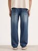 Loose Fit Denim Jeans | Light Blue