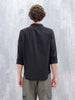 Wrogn Men's Slim Fit Double Pocket Casual Shirt | Black