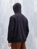 Wrogn Comfort Fit Graphic Hoodie Sweatshirt | Black