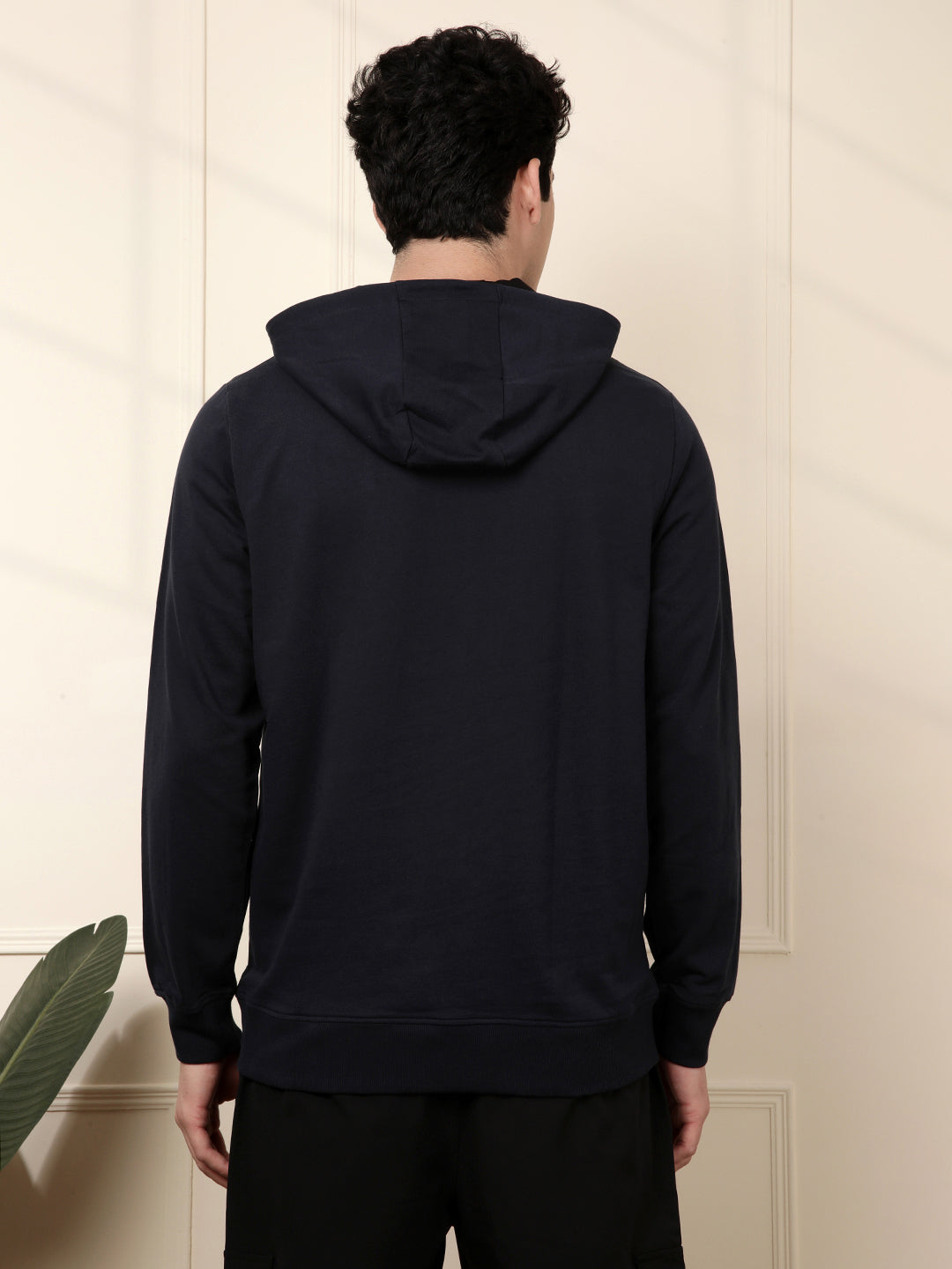 Hooded Zipper Slim Fit T-Shirt