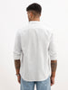 Regular Fit Striped Full Sleeve Shirt | Green
