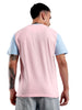 Pink Swerve Colourblocked T-Shirt