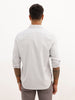 Regular Fit Checkered Full Sleeve Shirt | Grey | WWSH9171F