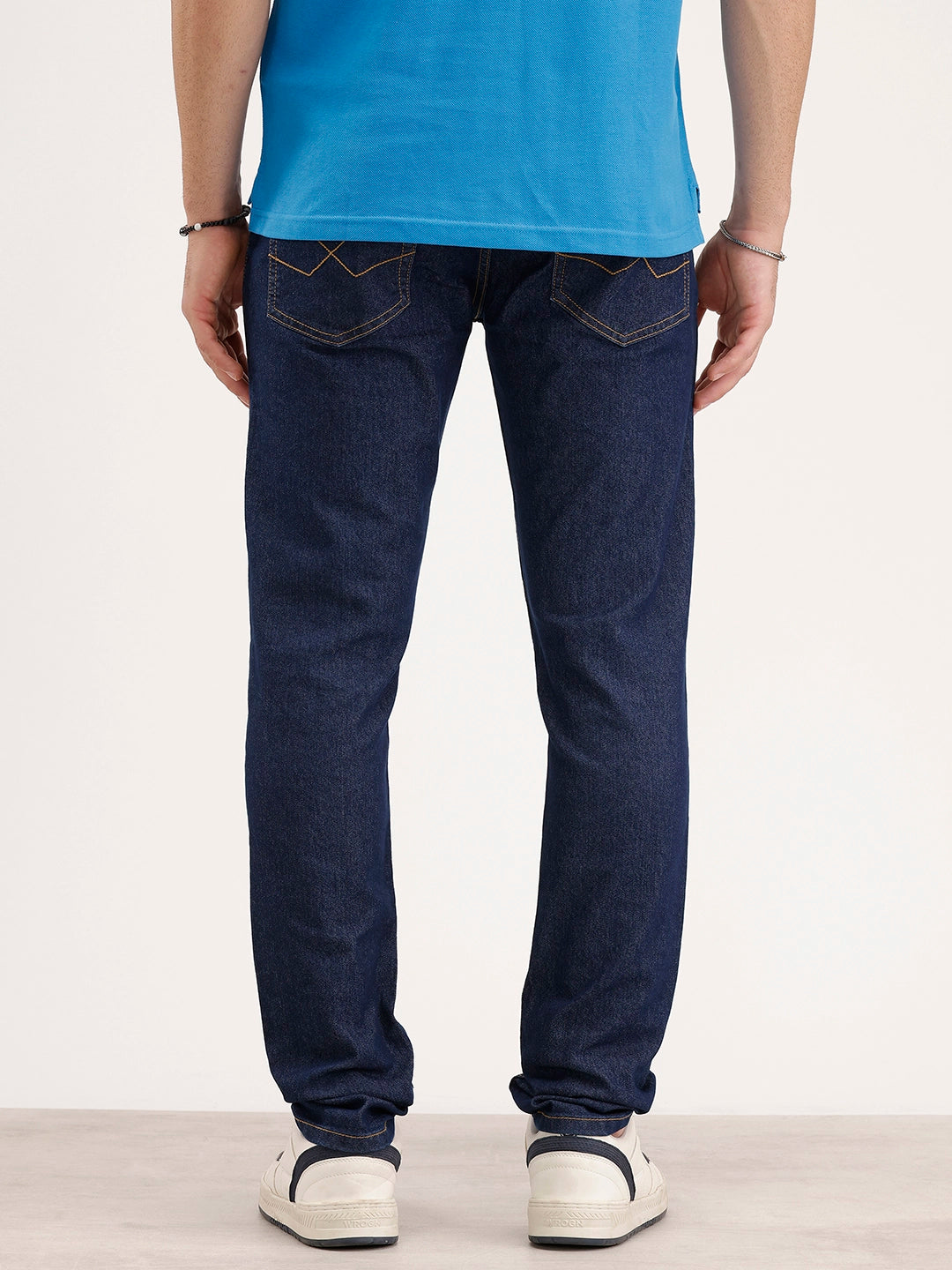 Skinny Fit Denim Jeans | Dark Blue