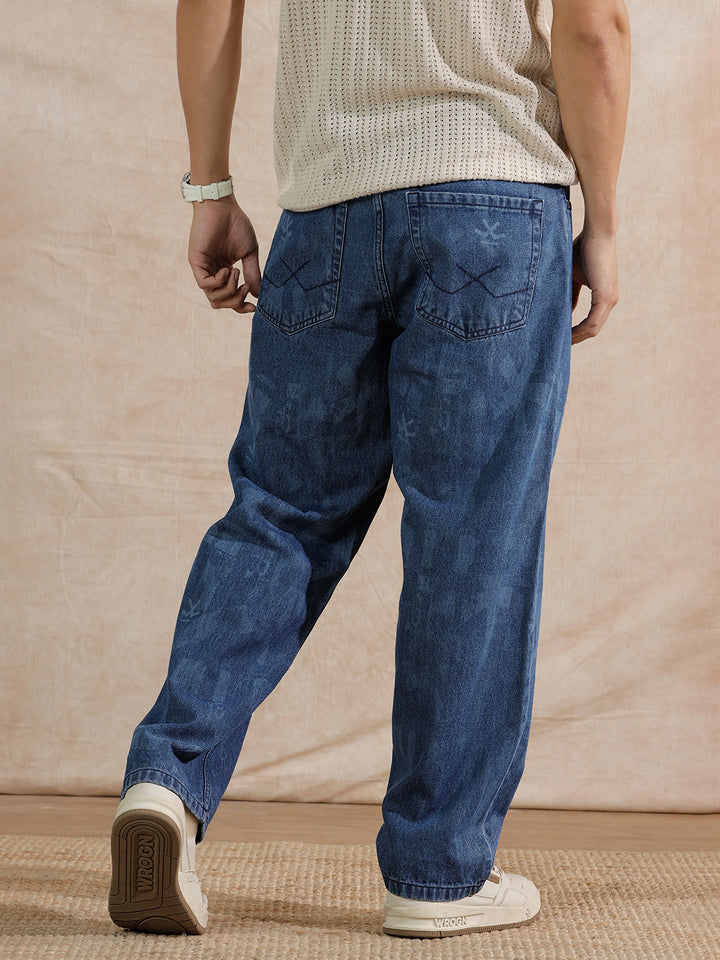 Casual Loose Fit Jeans | Med Stone