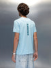 Men’s Regular Fit Graphic T-Shirt by Wrogn | Light Blue
