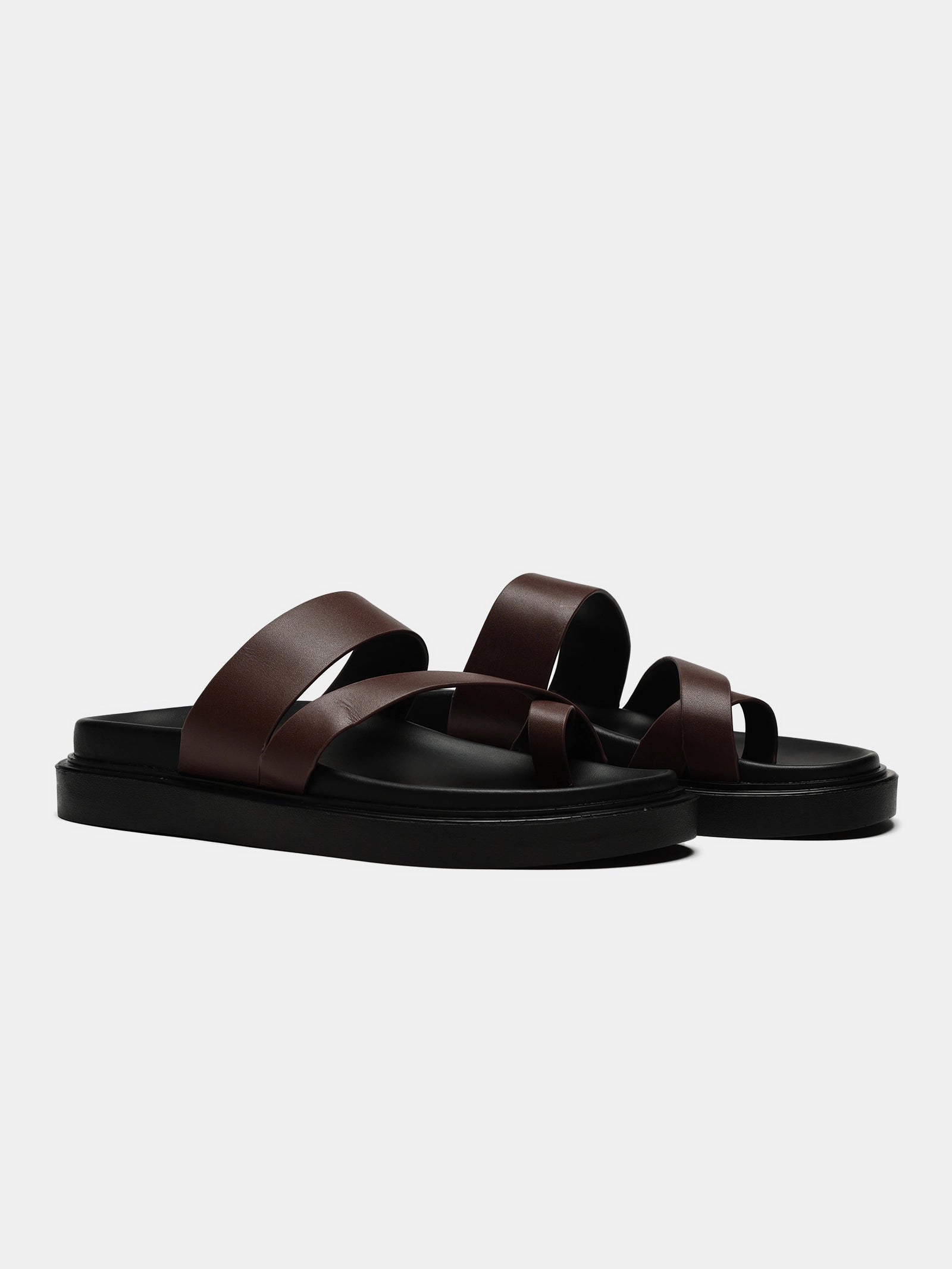 OPEN FOOTWEAR | Teak Stride | Brown | SANDALS | WWOF17A