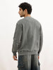 Washed Comfort Fit Sweatshirt | Olive