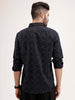 Regular Fit AOP Shirt | Black