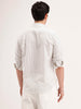 Slim Fit Striped Shirt | White