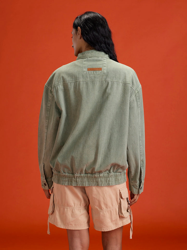 Dusty Olive Terrain Utility Jacket | Olive wash