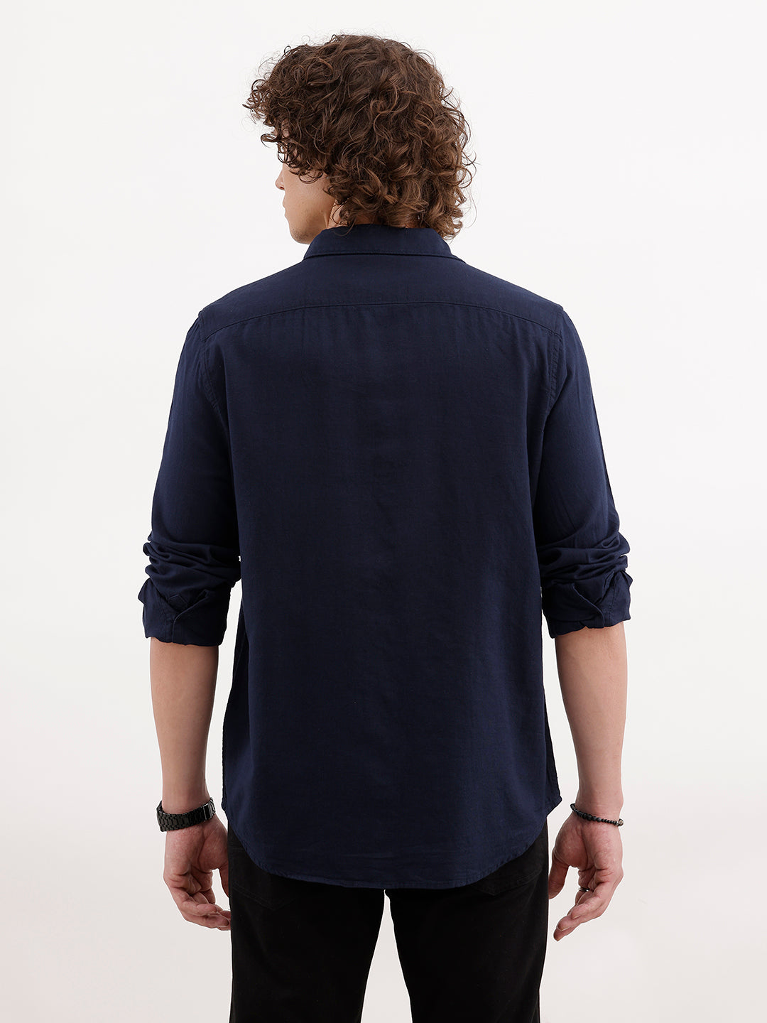 Classic Regular Fit Shirt | Dark Blue