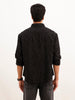 Comfort Fit Full Sleeve AOP Shirt | Black