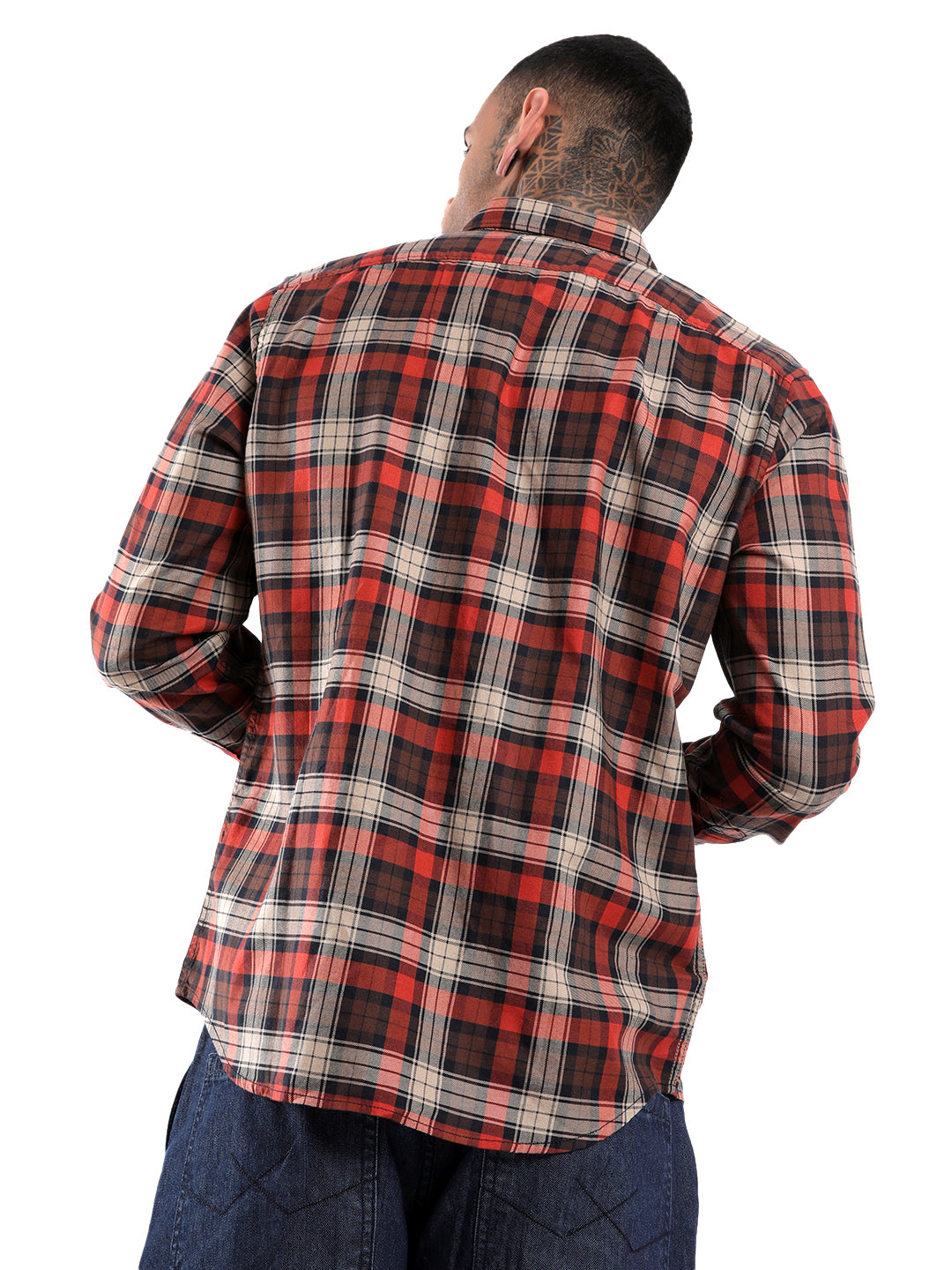 Red Vision Urban Checked Shirt