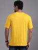 Stay Mad Printed Yellow T-Shirt