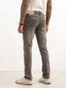Faded Slim Fit Denim Jeans | Black