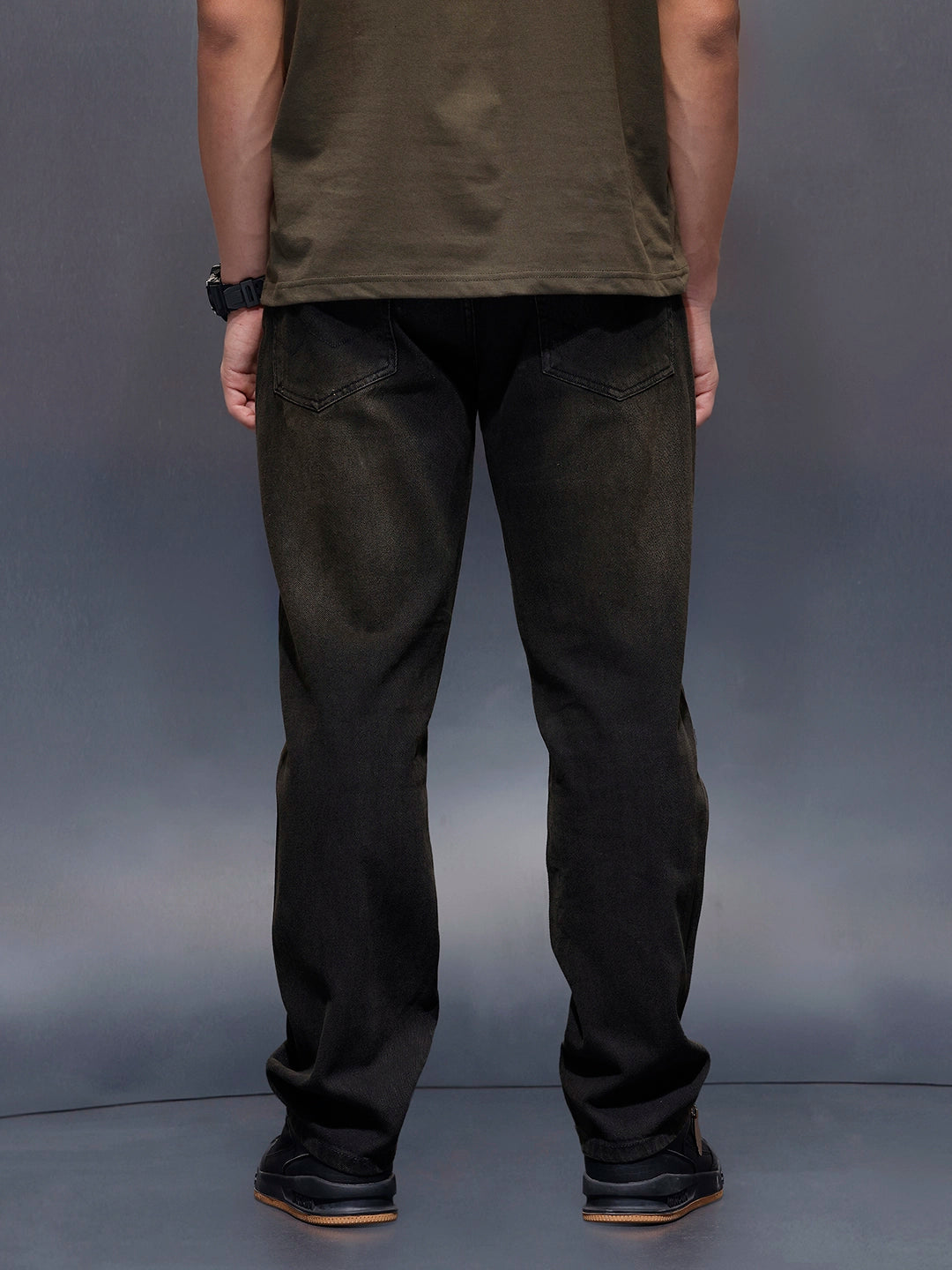 Casual Anti Fit Denim Jeans  | Grey