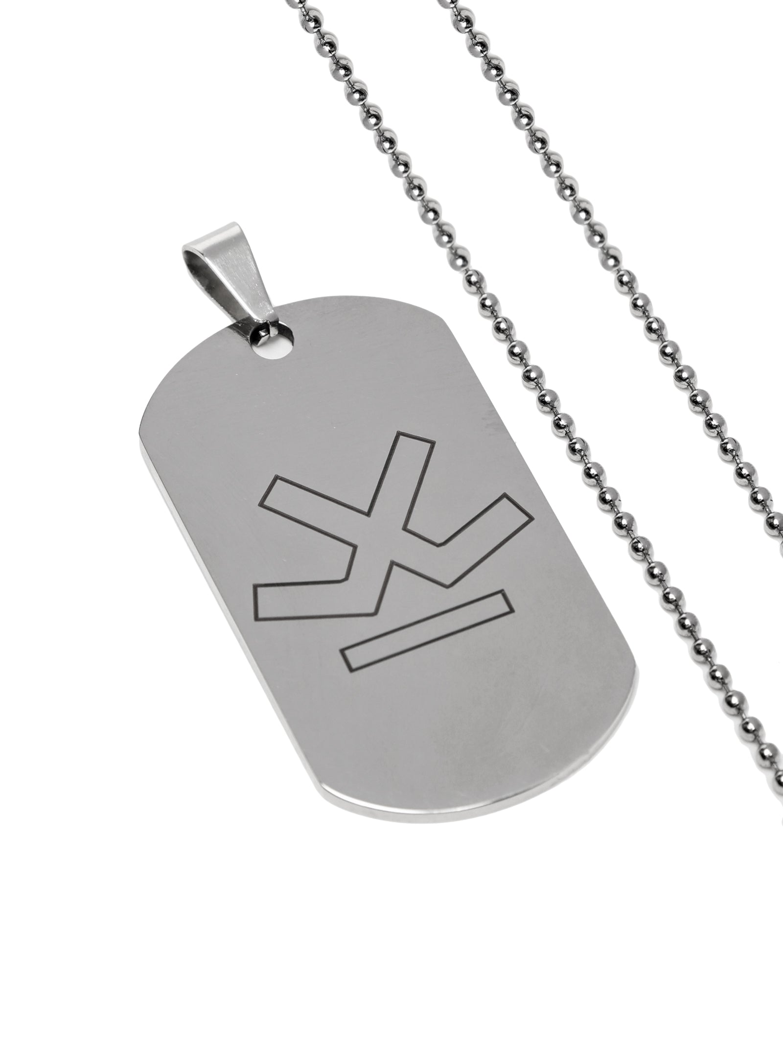 WROGN Signature Steel Dog Tag