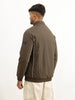 Solid Regular Fit Zipper Puffer Jacket | Green