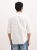 Solid Regular Fit Full Sleeve Shirt | White