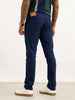 Solid Slim Fit Denim Jeans | Dark Blue