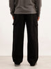 Classic Utility Loose Fit Trousers | Black