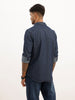 Classic Slim Fit Denim Shirt | Blue | WSH01FSSL0493M