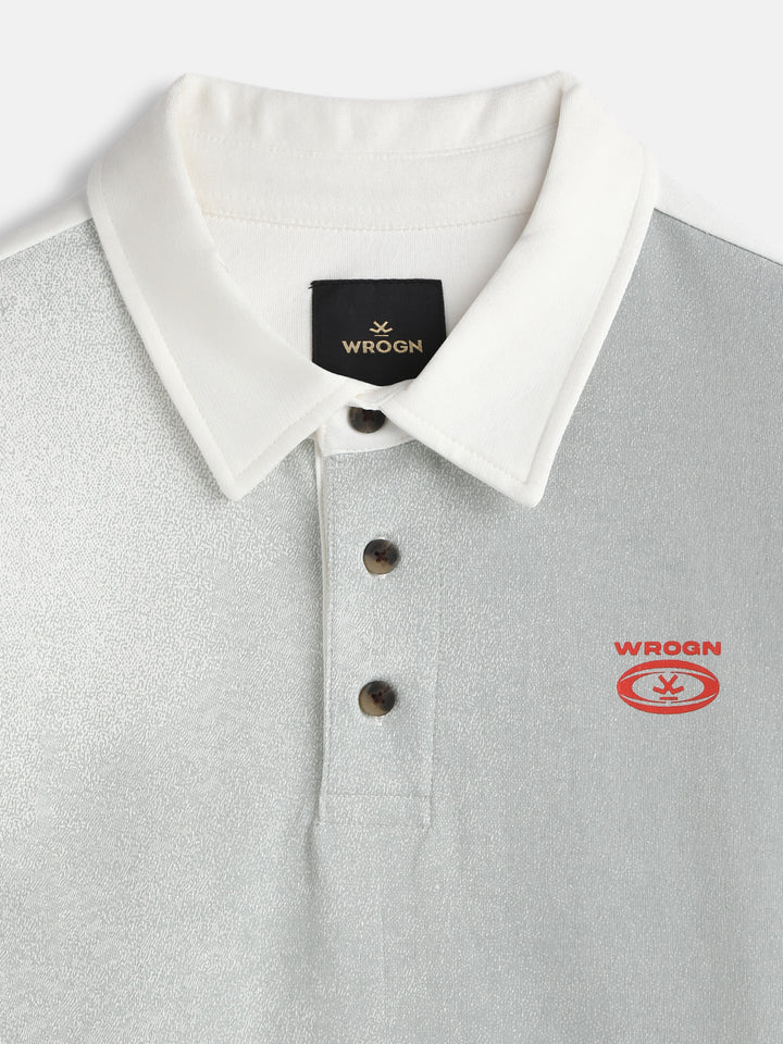 Spray Printed Oversized T-Shirt | Off White