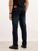 Faded Slim Fit Denim Jeans | Blue