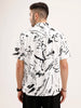 Resort Collar AOP Shirt | White