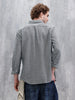 Indigo Micro Striped Shirt | Black