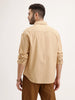 Oversized Fit Full Sleeve Shirt | Khaki