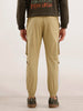 Textured Cargo Jogger | Khaki