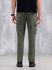 Men’s Straight Fit Knit Jogger With Pockets | Olive