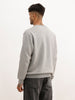 Classic Comfort Fit Printed Sweatshirt | Grey