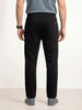 Solid Regular Fit Jogger | Black
