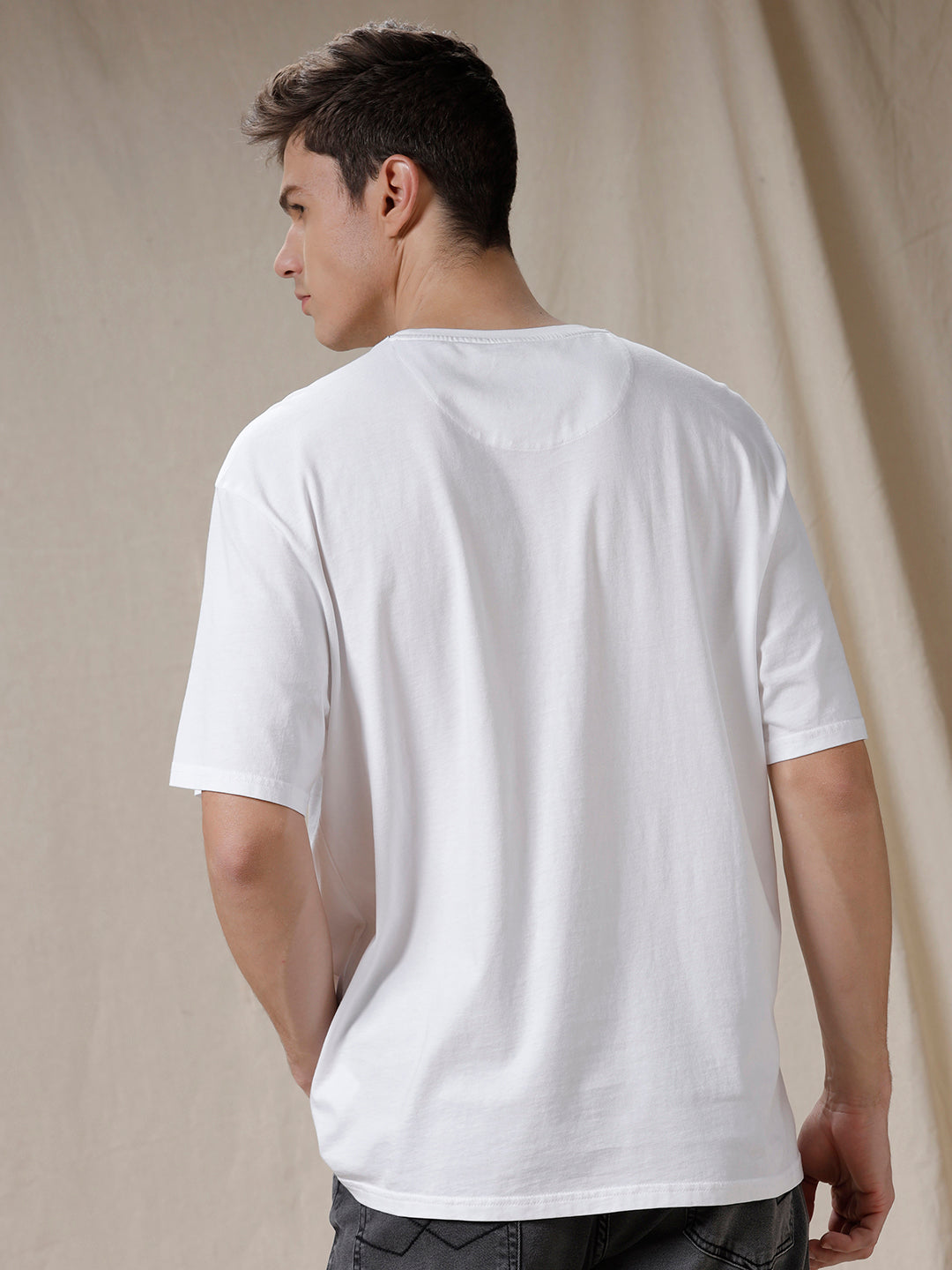 Fade Away Oversized Cotton T-Shirt