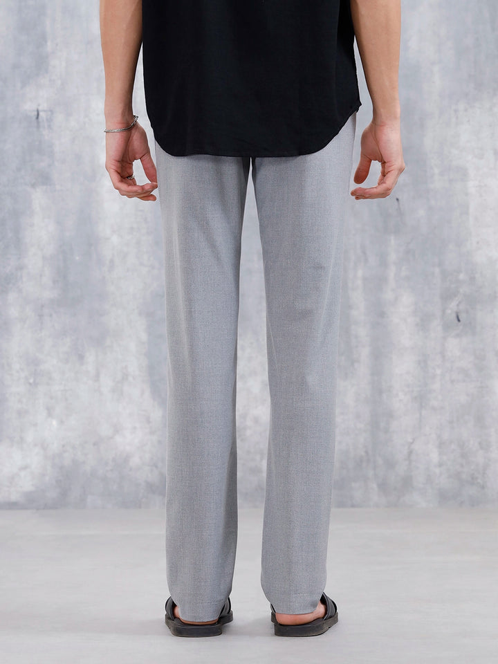 Men's Causla Slim Fit Trousers | Grey