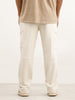 Comfort Fit Double Pocket Jogger | Beige