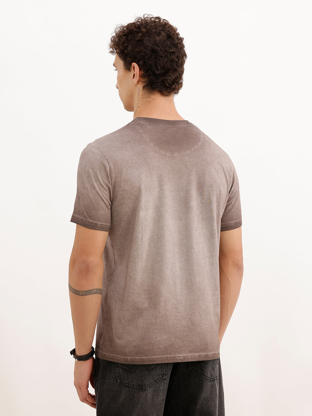 Classic Washed Slim Fit T-Shirt | Maroon